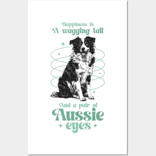 aussie eyes Posters and Art